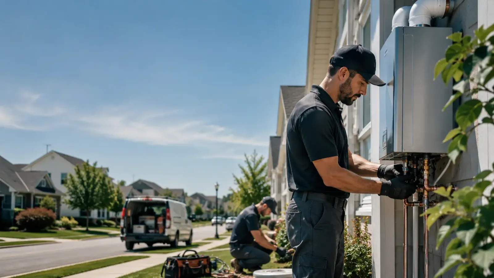 Tankless Water Heater Installation in Maine
